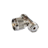 Connecteur UHF-JKK de haute qualité, connecteur UHF mâle vers UHF femelle, connecteur UHF femelle vers femelle, connecteur UHF coudé