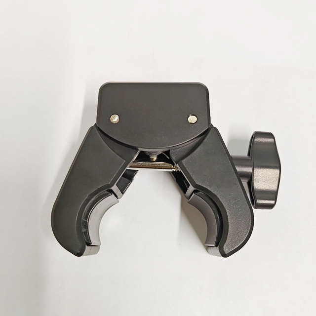 Plastic Crab Clamp Bike Camera Mount with Quick Release 1/4" Screw Tripod Holder for Bicycle and Electric Vehicles