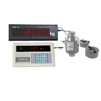 Sensor de Fuerza y Celda de Carga RS232 con Pantalla Grande de 5 Pulgadas YHL para Báscula de Plataforma