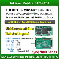 Carte de base FPGA Xilinx Zynq 7020, module ARM double cœur 254 I/O, kit de développement
