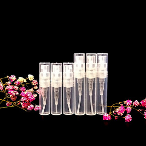 Pulvérisateur à pompe pour parfum et désinfectant pour les mains, 5 ml/10 ml, mini flacon pulvérisateur portable en plastique PET non toxique avec couleur personnalisable - Product Image 1