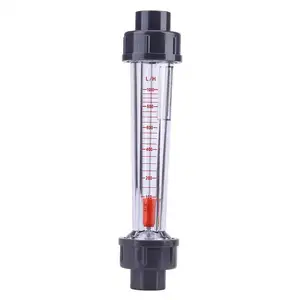 זרימת מים מטר מחוון Suppliers-פלסטיק צינור סוג 100-1000L/H מים מד זרימת Flowmeter זרימת מחוון