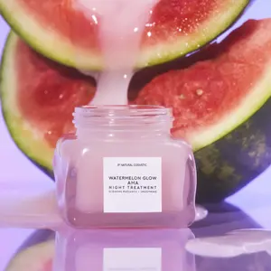 JP NATURAL COSMETIC Face Care Watermelon AHA Night Treatment Glow Recipe Glowing Radiance Smoothing 60ml Niacinamide