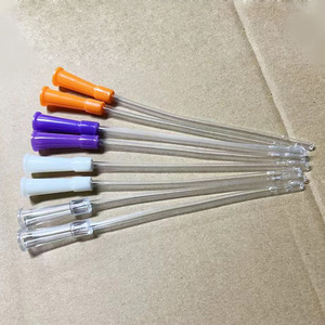 Anal Tube Disposable Rectal Enema Tube PVC Medical Device For Constipation Irrigation Household Use Transparent One Pack - Product Image 1