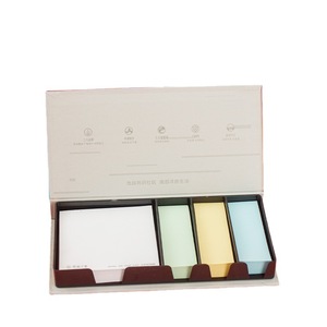 Gift <b>memo</b> box sets available. Multi-color tear-off <b>memo</b> <b>pads</b>, business office stickers, logo printing available. - Product Image 4