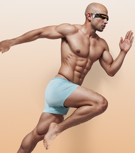 Biểu tượng tùy chỉnh bán buôn phương thức người đàn ông của đồ lót Graphene kháng khuẩn đồ lót liền mạch cộng với kích thước Boxers cho nam giới - Product Image 3