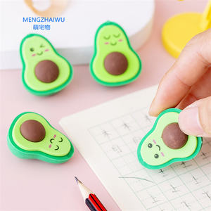 Borradores Promocionales ZGBROTHERS con Forma de Fruta, Lindos Borradores de Aguacate para Estudiantes, Material Escolar y de Oficina, Regalo Creativo para Niños - Product Image 5