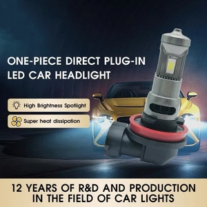 Đèn pha LED nội tuyến H7 H1 mới, độ sáng cao 6000K, tập trung ánh sáng, lắp đặt phổ thông, 12V 56W 2800 Lumens, đèn pha LED ô tô - Product Image 4