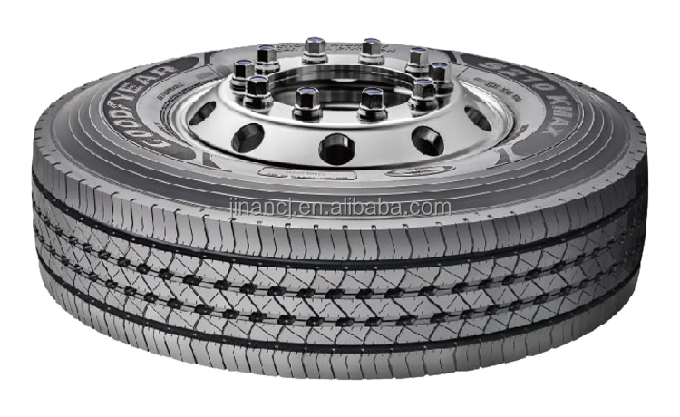 Goodyear S210 KMAX Tires - Durable 12R22.5 Trailer Tires