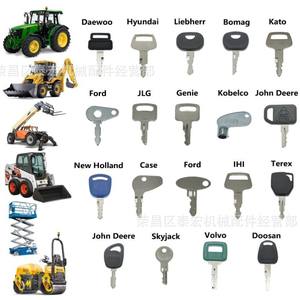 Juego de 60 llaves metálicas para ensamblaje de maquinaria industrial con etiquetas rojas y verdes Caterpillar Komatsu Hitachi John Deere Kubota - Product Image 3