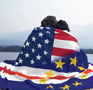 Couverture en flanelle de haute qualité, personnalisée, avec drapeau du <span class=keywords><strong>Cap</strong></span>-<span class=keywords><strong>Vert</strong></span>, chaude et confortable, idéale pour la maison et la voiture - Product Image 6