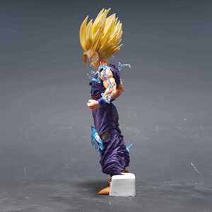 Figurine PVC haut de gamme DBZ Gohan Super Saiyan 2 avec dommages de combat et effets de <span class=keywords><strong>foudre</strong></span> pour <span class=keywords><strong>la</strong></span> décoration d'anime et les passionnés de DBZ - Product Image 6