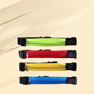 Sylanda Luce da corsa per jogging con cintura riflettente,ricaricabile tramite USB,regolabile,per jogging,luci lampeggianti,cintura di sicurezza notturna,per jogging,ciclismo,escursionismo,sport