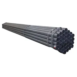 High quality GI seamless steel tube and pipe hot dip galvanized steel conduit pipe