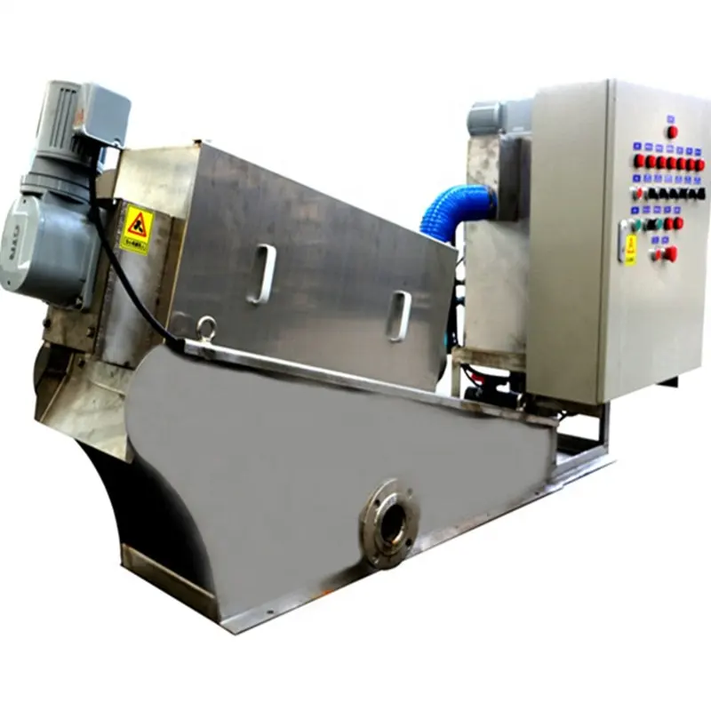 Presse A Vis Plant Dehydrator Water And Wastewater Treatment Machine Sludge Dewatering Machine Screw Press