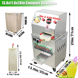 Máquina para Hacer Jugo de Caña de Azúcar, Trituradora de Caña de Alta Calidad y Bajo Precio - Product Image 5
