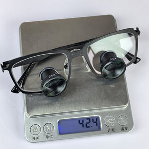 Loupe Dentaire Ultralégère Loupe Binoculaire Dentiste Lunettes Dentaires Chirurgicales Burite 2.5X 3.0X 3.5X TTL Métal Matériel Optique - Product Image 5