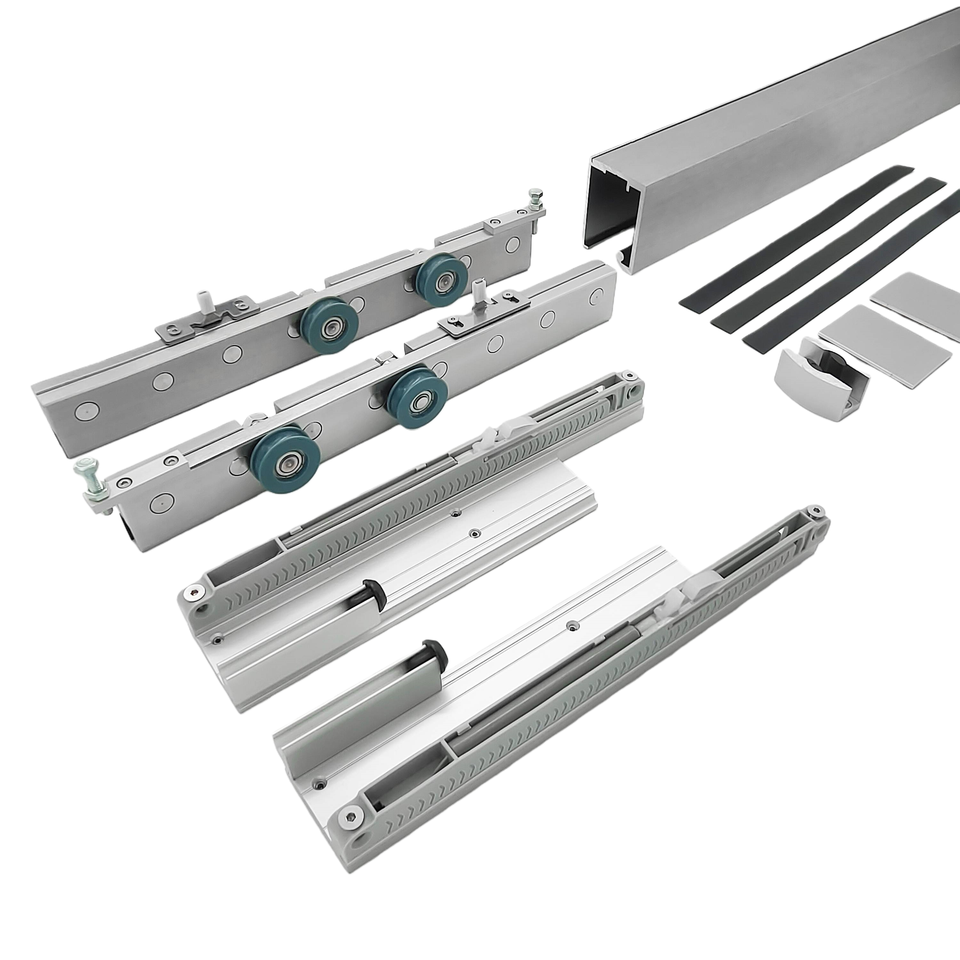 QW-504 Internal Sliding Glass Door Premium Hardware Kits Heavy-Duty ...