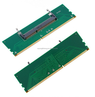 Nuevo adaptador de conector de memoria RAM DDR3 para ordenador portátil, 1 unidad, SO-DIMM a DIMM de escritorio, DDR3