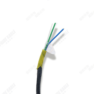 كابل هجين للطائرات بدون طيار مربوط بسلك نحاسي ثنائي النواة 3-5 أمبير ونواة ألياف بصرية أحادية النمط معزولة بـ FEP - Product Image 5