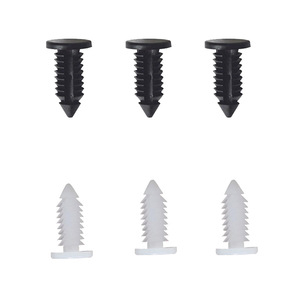 Clip de Plástico A17 de 12mm x 21mm para Jeep Cherokee, Sujetador de Puerta Trasera de Nylon Negro/Blanco, Repuesto de Sujetador Automotriz - Product Image 3