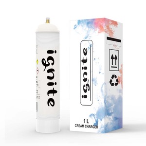 Nhà máy trực tiếp đốt cháy 1L 640g Thép Xi lanh khí công cụ tráng miệng cho công nghiệp Whipped Cream Charger - Product Image 5