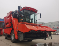 Moissonneuse-batteuse automatique à 4 rangs pour maïs et ensilage