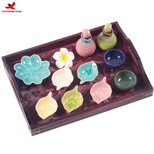 Botellas de Cerámica de Alta Gama para Uso Corporal en Salones de Belleza Profesionales, Botellas para Aceites Esenciales con Diseño de Grietas de Hielo, GZ RTS, Pedidos Mixtos al por Mayor - Product Image 1