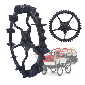 ยางรถแทรกเตอร์ปลูก<span class=keywords><strong>ข้าว</strong></span>ความเร็วสูง ล้อยางตัน ยางสำหรับนาข้าว พร้อมขอบล้อ - Product Image 5