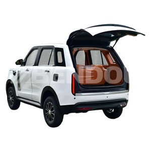 Voiture électrique à cabine fermée, mini-voiture 4 roues avec chauffage de porte, économique - Product Image 2