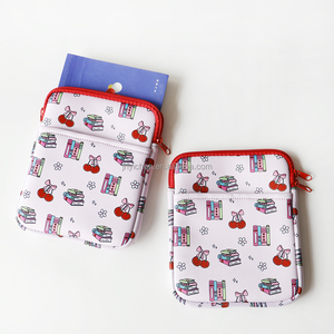 Tái Sử Dụng Neoprene Tùy Chỉnh Cuốn Sách Bìa Tay Áo Bảo Vệ Có Thể Giặt Cuốn Sách Bảo Vệ Với Dây Kéo Cuốn Sách Bao Gồm Cho Bìa Sách - Product Image 6
