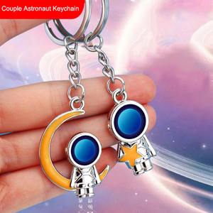 Portachiavi 3D Fatto a Mano con Astronauta, <span class=keywords><strong>Robot</strong></span> Spaziale, Regalo per Coppie, Idea Regalo per San Valentino - Product Image 5