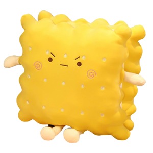 Biscuits Cute <b>Hugging</b> <b>Pillow</b> Plush Stuffed Anime Character Stuffed Cushion Collection for Home Office - Product Image 6