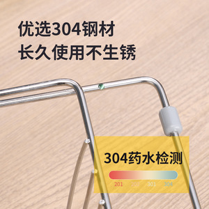 Escurridor Extensible y Plegable de Acero Inoxidable 304 Huasimeng, Ajustable, Portátil, Sin Instalación, para Almacenamiento en el Fregadero de la Cocina - Product Image 3