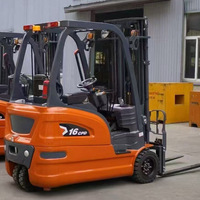 YUNTU Nuovo Carrello Elevatore Elettrico con Batteria agli Ioni di Litio, Ricarica Rapida, Operazione da Seduto, Pneumatici Solidi, Modello YT-CPD