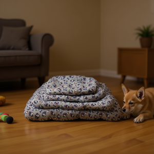 Set di Quattro Pezzi Imbottiti in Cotone CYM1285 per Animali Domestici, per Letti Confortevoli - Product Image 3