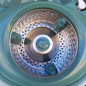 Thép không gỉ miễn phí Quay Ma Thuật MOB các nhà sản xuất rửa miễn phí lười biếng ROTARY lau với wringer lau và xô Bóp ra - Product Image 4