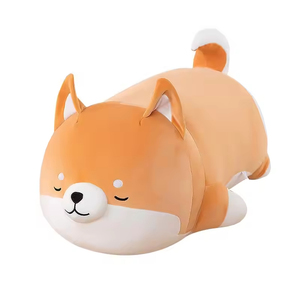 Offre Spéciale <span class=keywords><strong>Shiba</strong></span> Inu peluche mignon dessin animé chien forme étreinte oreiller canapé coussin décoration de la maison avec remplissage en coton PP - Product Image 1