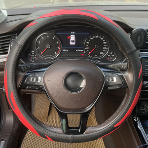 2024 gran oferta accesorios de coche personalizado Universal transpirable antideslizante cubierta del <span class=keywords><strong>volante</strong></span> del coche - Product Image 6