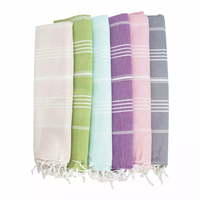 Serviette de plage turque en coton à séchage rapide Hammam Peshtemal pour spa salle de bain ou hôtel Textiles de maison de Turquie