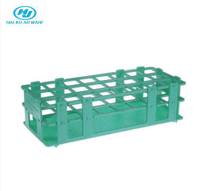 HAIJU مختبر القطر 13 مللي متر ~ 30 مللي متر مختلفة اللون متعددة الوظائف أنبوب اختبار رف المختبرات الطبية البلاستيك رف أنابيب اختبار - Product Image 5