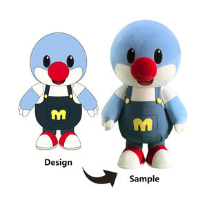 Custom High Quality Mascotte De Costume OEM <strong>Design</strong> Adults Cartoon Animal Character Eagle Mascot Costumes - Product Image 2
