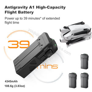 แบตเตอรี่สำหรับโดรน Antigravity A1 ความจุ 2360mAh น้ำหนัก 67.5 กรัม ให้เวลาบินสูงสุด 24 นาที ผลิตจากพลาสติก แบตเตอรี่ LIPO - Product Image 4