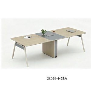 Escritorio Ejecutivo Moderno de Madera con Gabinete de Almacenamiento 38079-H28A, Muebles de Oficina Independientes - Product Image 1