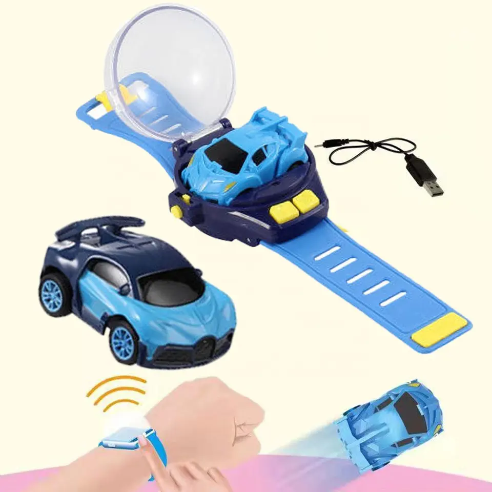 Mini montre télécommande voiture capteur de gravité montre jouets montre voiture jouets voiture jouets pour enfants avec télécommande