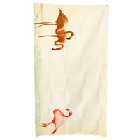 Serviette de plage à séchage rapide avec impression numérique sans quantité minimale de commande impression de logo personnalisé serviette en microfibre de designer prix d'usine de gros
