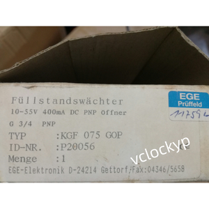 1ชิ้น ege เซ็นเซอร์วัดระดับของเหลว kgf 075 GoP P 20056ใหม่ผ่าน FedEx หรือ DHL - Product Image 2