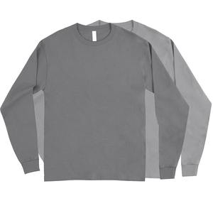 새로운 남여 공용 스트리트웨어 맞춤형 긴팔 티셔츠 헤비급 남성 일반 크루넥 긴팔 티셔츠 - Product Image 3