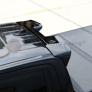 جديد على الطرق الوعرة ملحقات السيارة الخارجية طقم هيكل أسود لامع Abs الجناح الخلفي سقف السيارة جناح لفورد رينغر - Product Image 3