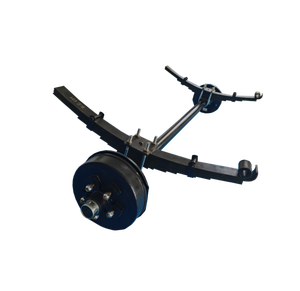 Nouvelle fabrication chinoise Essieu de remorque à rouleaux de 3500 lb avec ressorts et moyeu à 5 goujons - Product Image 1